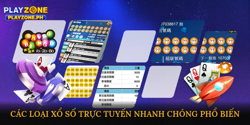 Các Loại Xổ Số Trực Tuyến Nhanh Chóng Phổ Biến